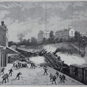 Gravure - Catastrophe de Charenton