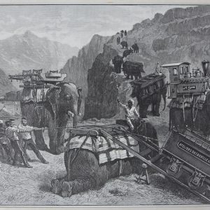 Gravure - Conflit Anglo-Russe