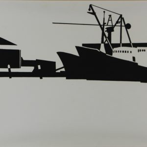 Buitelaar, Ada - Scheveningse haven I - 1977