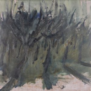 Küsters, Tom -  Licht door voorbijhellende boomgaard - 1962