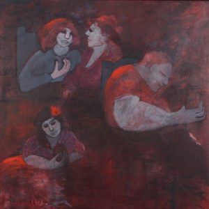 Croon, Ineka - mensen in cafe - 2013