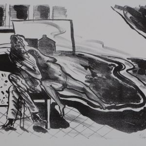 Dister, Harry - Vrouw en landschap - 1976