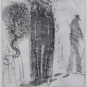 Knippenbergh, Mathieu - Weglopende gestalte - 1985