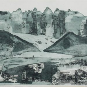 Vaatstra, Johanna - Vogellandschap II - 1997