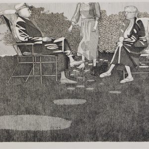 Verhoog, Aat - In de tuin -