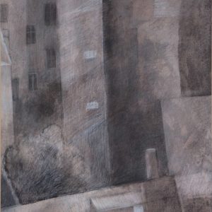 Ophoff, E. - Binnenplaats - 1976