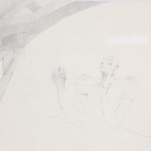 Magendans, Jacques - Schets bij " de Lezer " - 1980