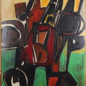 Simons, Bert - Schilderij in September - 1967