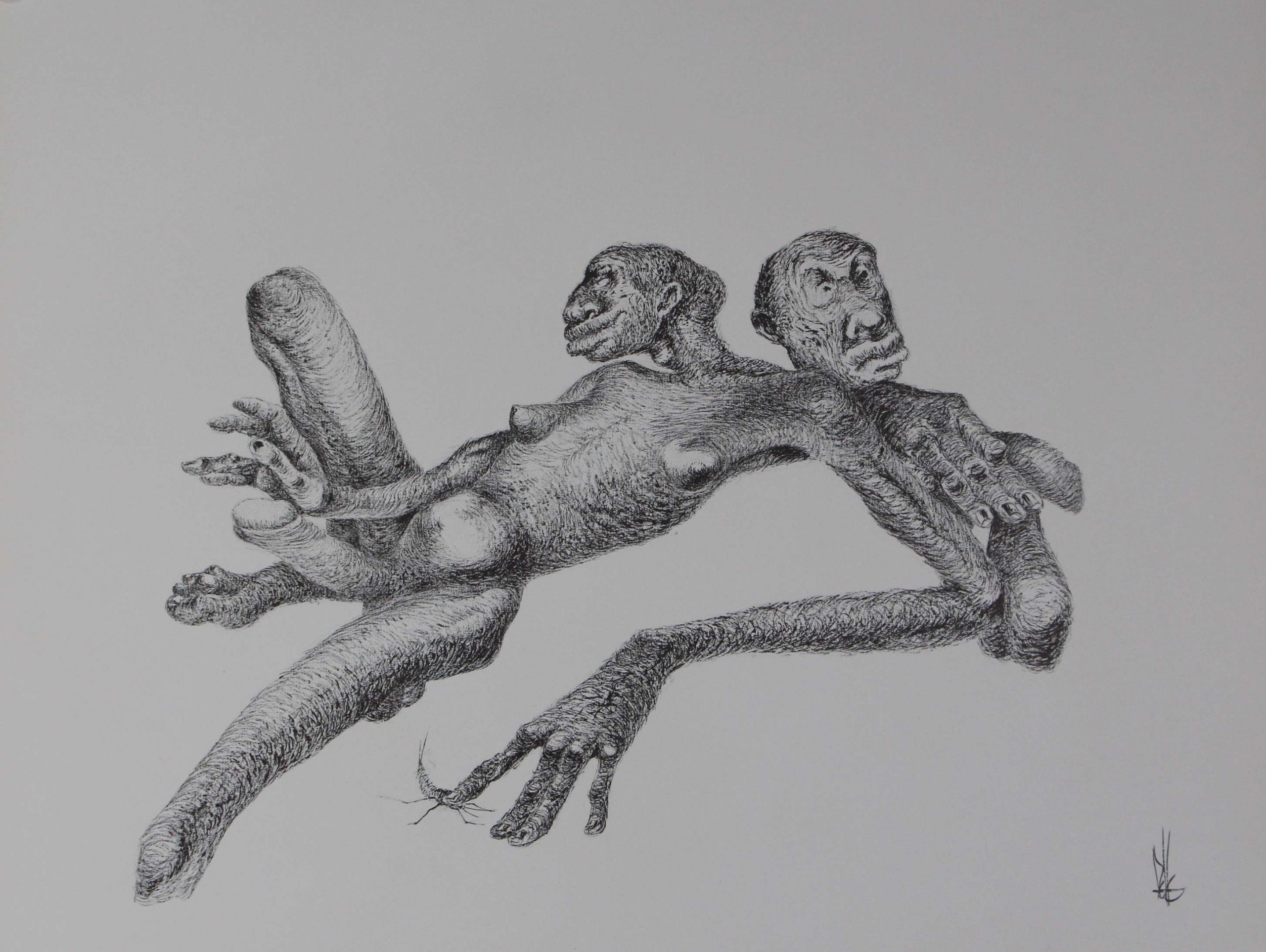 Oldeboerrigter, Melle - zonder titel - 1968