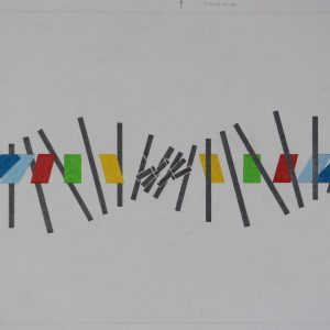 Hamer, Otto - ontwerp voor "Welt Voll Irrsinn" map - 1994
