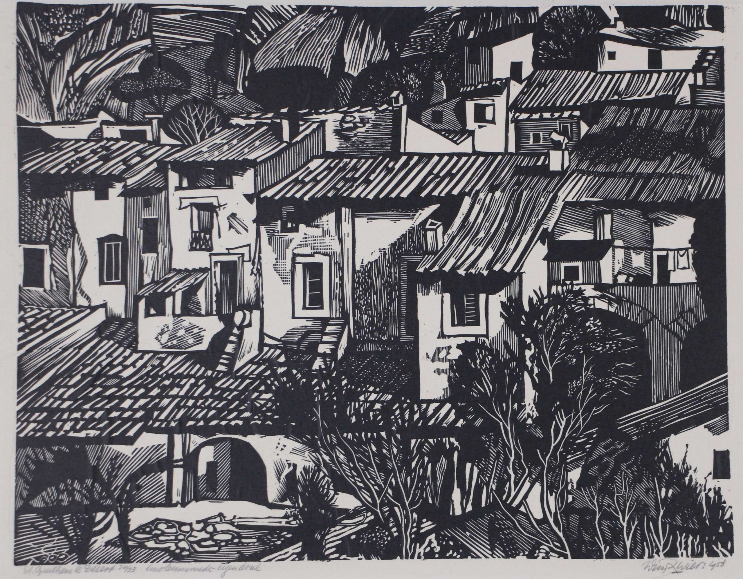 Zwiers, Wim - St. Guilhem le Désert - 1958