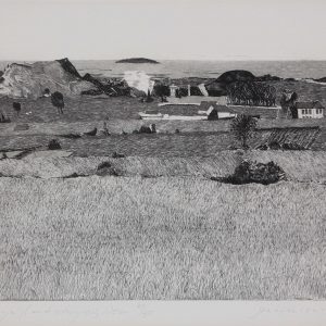Rooy, Jan Hein van - Borinaj, landschap 65 Dom - 1979