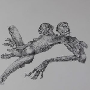 Oldeboerrigter, Melle - zonder titel - 1968
