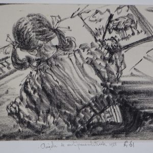 Thillart, Jan van den - Angèle de eerste penseelstreek - 1958