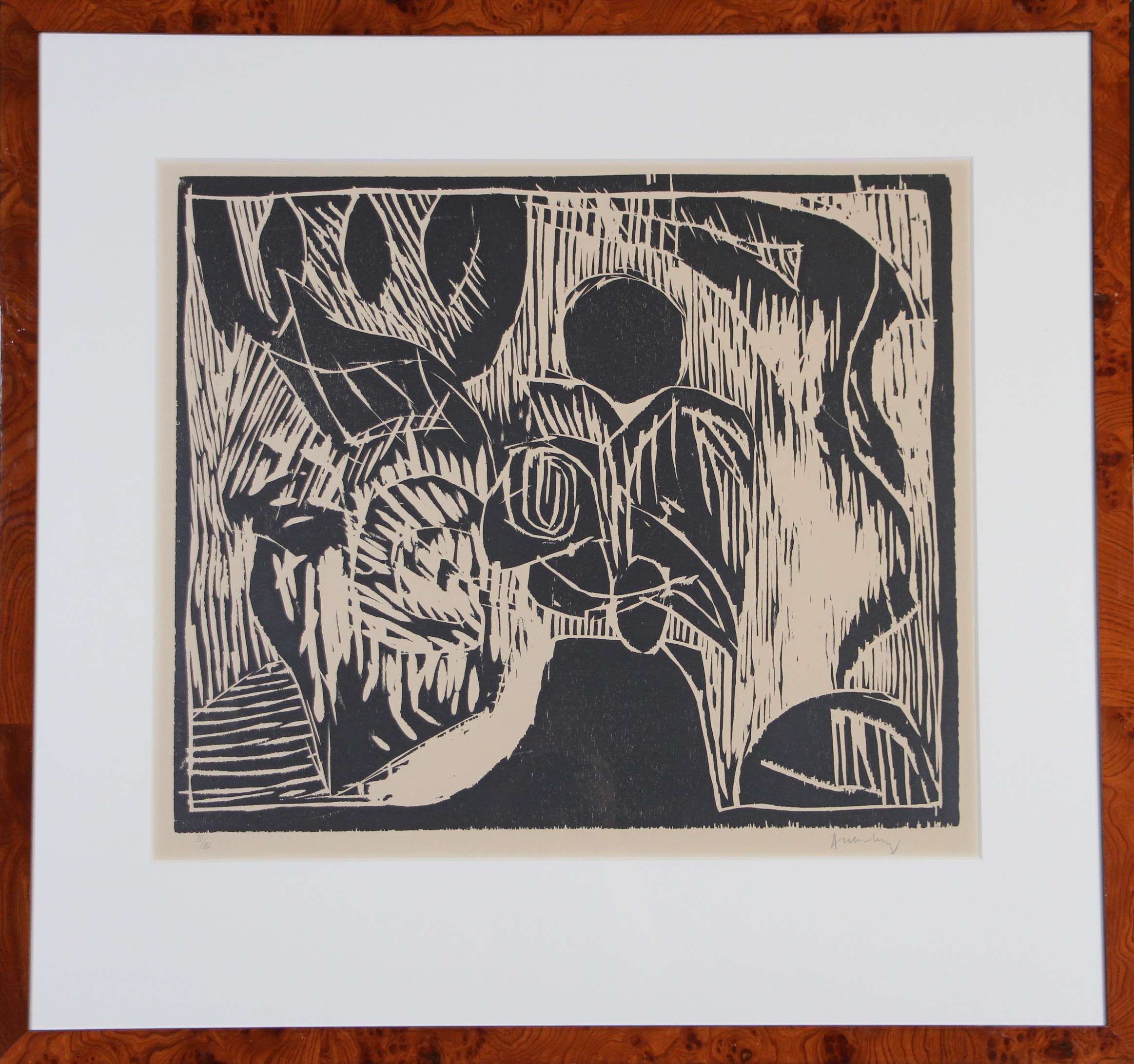 Alechinsky, Pierre - zonder titel - 1973