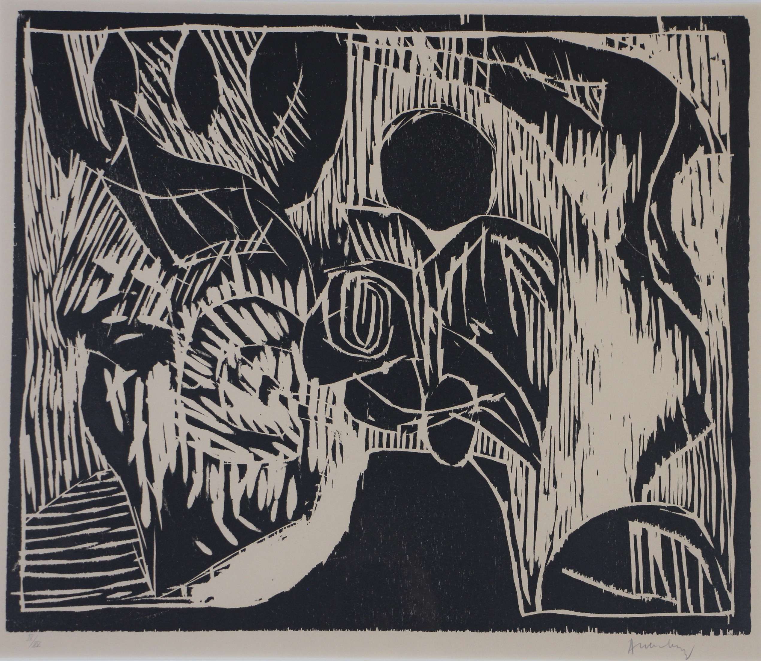 Alechinsky, Pierre - zonder titel - 1973 - Afbeelding 2