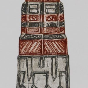 Oort, Peter van - Afrikaanse toren II - 1984