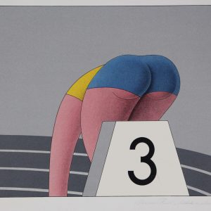 Fuit, Marinus - 'Atlete in startblok' - 1995
