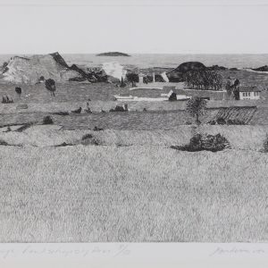 Rooy, Jan Hein van - landschap bij - 1979