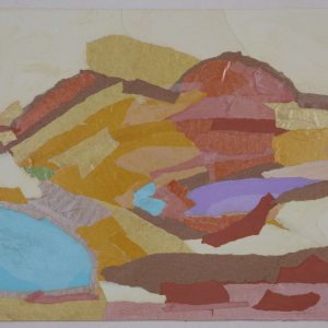 Molenaar, Niek - Blauw in landschap -