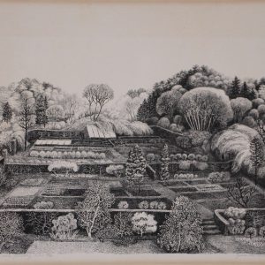 Verschuer, Julia - Benedentuin Jansberg - 1969